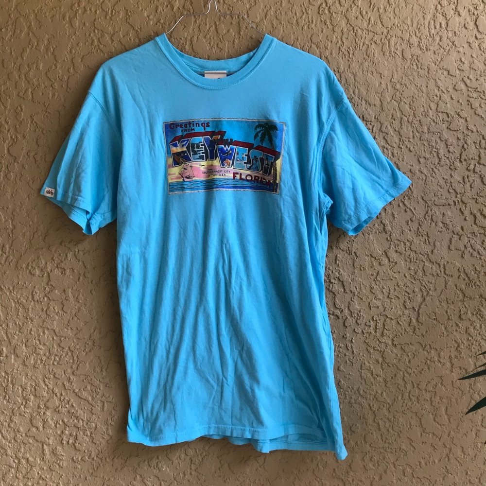 Red Bike Brand Key West Postcard Tee